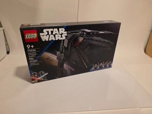 LEGO Star Wars Inquisitor Transport Scythe 75336 Set 924pcs Minifigs Included.
