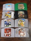 Lot Of 8 Nintendo 64 N64 Games Authentic Tested