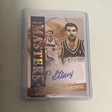 2025-26 Topps Finest - Masters Autographs Peja Stojakovic #MA-PS (AU)