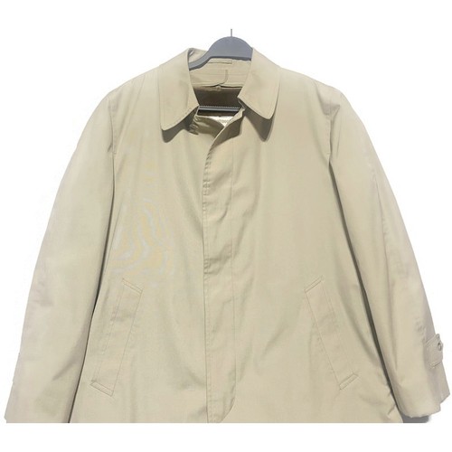 London Fog Trench Coat Men's Size 42R Tan With Zip-Out Liner - Picture 3 of 8