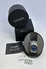 Citizen BM7630-80L Eco-Drive Men’s Stainless Steel Blue Dial Date Watch