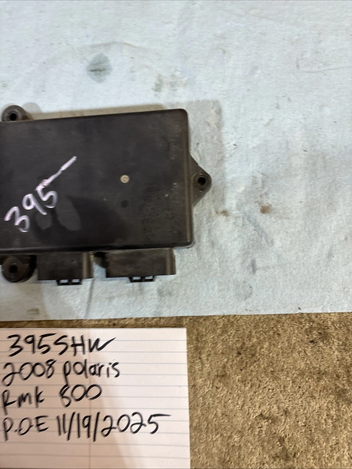 2008 Polaris RMK 800 computer ECU brains 4011518 Black Box 395 - Image 3 of 4