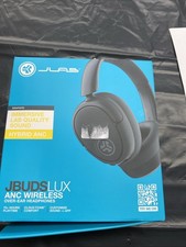 NEW IN BOX: JLAB JBuds Lux ANC Bluetooth Wireless Headphones Foldable - Graphite