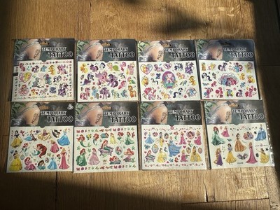 Temporary Tattoos Disney Princess /Car /My Little Pony / Micky Geschenk Set Neu