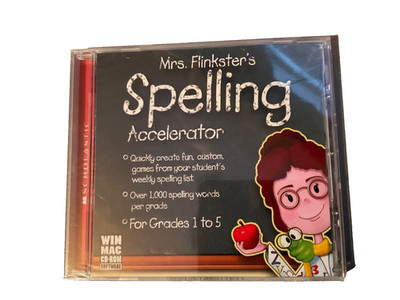 Mrs. Flinkster's Spelling Accelerator (PC/MAC, SEALED)