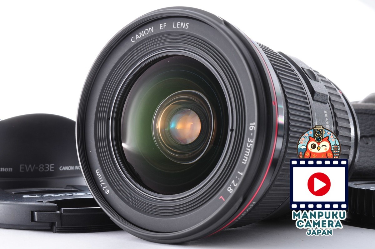 Canon EF 16-35mm f/2.8 L USM Wide Angle Zoom Lens From JAPAN [MINT