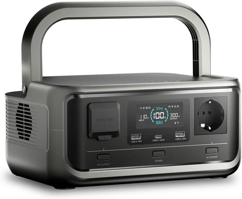 VOLIX P300 ALLPOWERS 300W LiFePO4 Powerstation 256Wh Portable Solar Generator