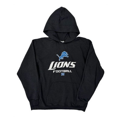 Lions Football Nfl Hoodie - Large schwarz Baumwolle