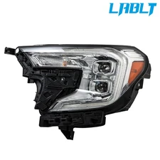 LABLT LH Driver Side Chrome Full LED Headlights For 2022-2024 GMC Terrain Denali