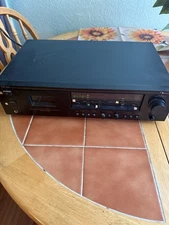 Nakamichi CR-4a Direct drive, discrete head cassette deck, Sold Asis Untested