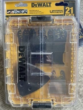 NEW Dewalt 21-Piece Oscillating Tool Blade & Sandpaper Set DWA210SET