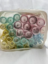 Conair Large Pack of 36 Brush Hair Rollers with Pins