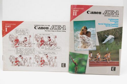 Canon Original Vintage Manuals, AE-1, AE-1 Program, F-1, Canonet QL17, 28 - Picture 8 of 17