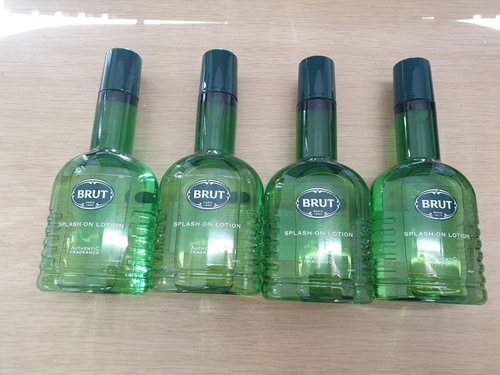 Brut Splash On Lotion 200ml X 4 Athentic Fragrance JUST £17.39 FREE POST - Picture 3 of 12