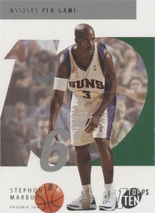 2002-03 Topps Ten - Stephon Marbury #36