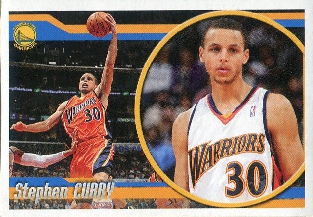 2010-11 Panini Stickers #272 Stephen Curry