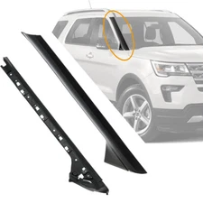 Right Side Windshield A-Pillar Molding INNER OUTER Trim For 11-19 Ford Explorer