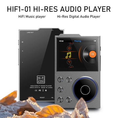 Bluetooth HiFi MP3 Player Lossless DSD High Resolution Digital Music Audio PlaMG