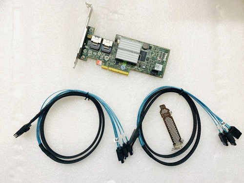 Dell PERC H200 6Gb PCI-e SAS SATA 8-Port Raid Controller + 8087 SATA Cable - Picture 3 of 3