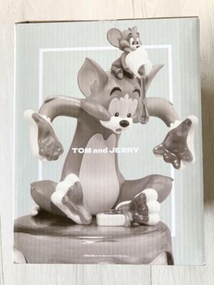 Figurine Quick Tom & Jerry - Tom Et Jerry Avec Assiette - Très Bon état Occasion - Collection