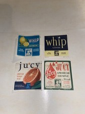 1 POINT CHEQUE TIMBRE TINTIN JUCY ORANGE WHIP 7,3cm x 7,5cm KUIFJE RARE 1CHOIX