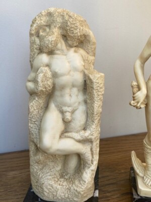 The Awakening Slave (Michelangelo) Resin Figur von G.Ruggeri