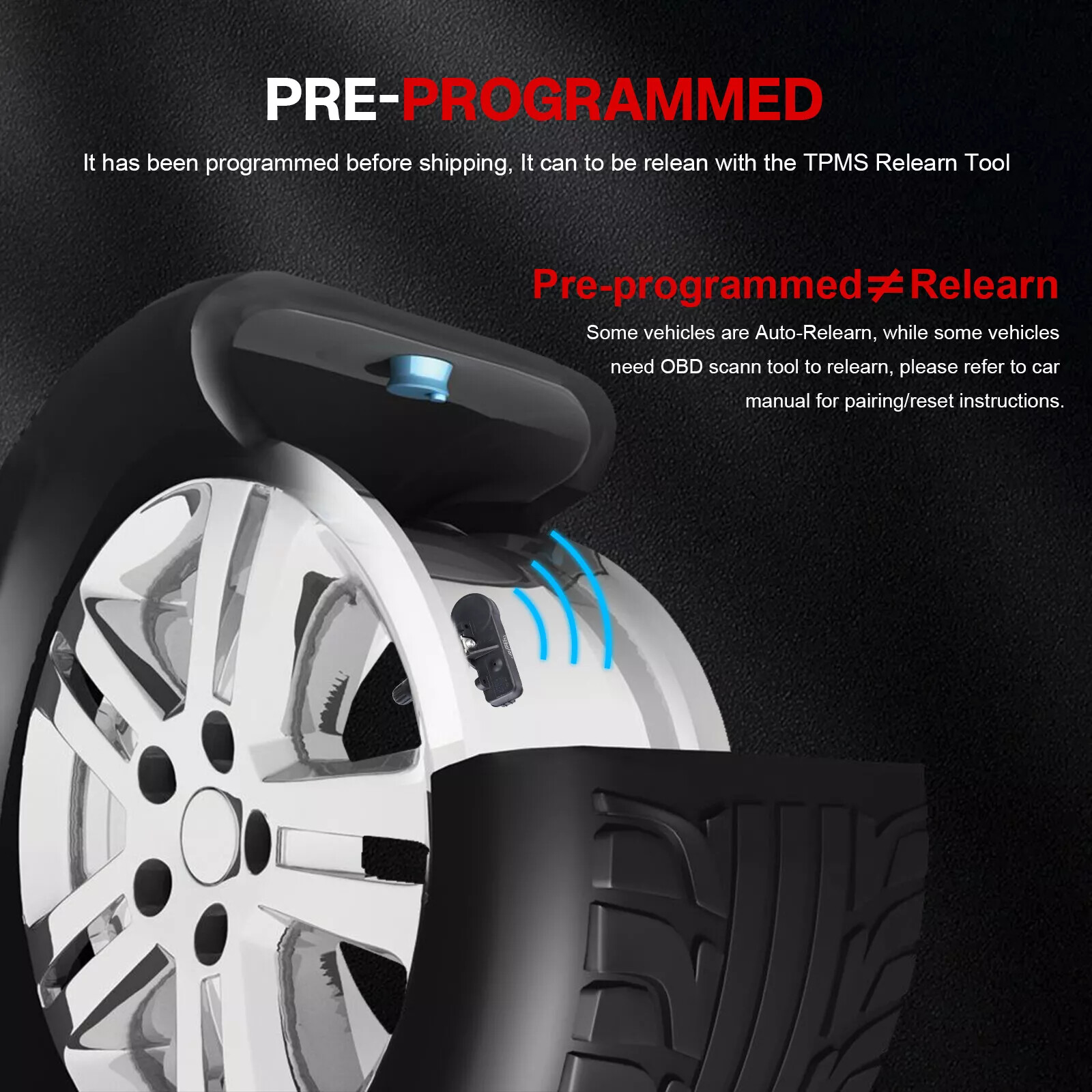 4pcs OEM Quality TPMS Tire Pressure Monitoring Sensor For GM Chevrolet GMC Buick