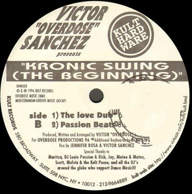 Victor Überdosis Sanchez - Kronic SWING (The Beginning) - Kult Hardware