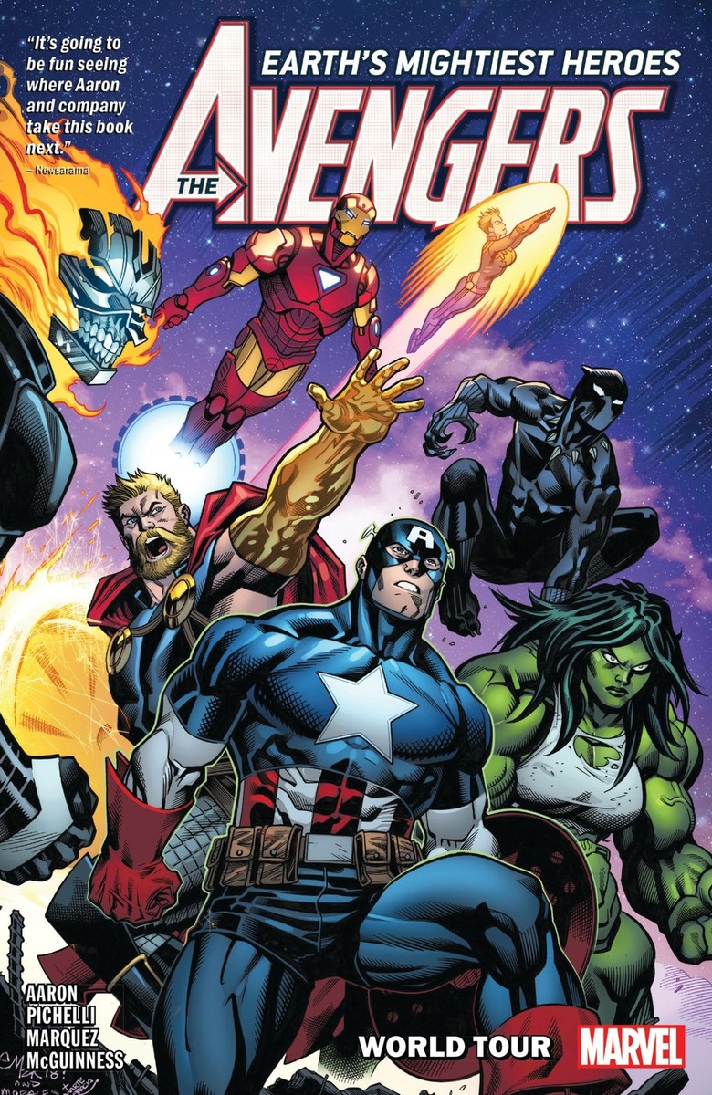 AVENGERS BY JASON AARON Volume 2 WORLD TOUR TPB Marvel Comics
