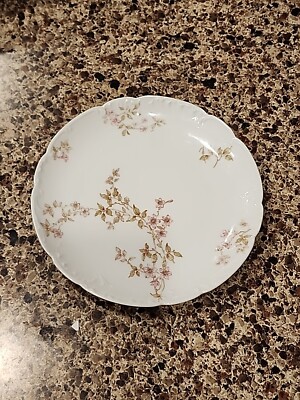 Haviland Limoges Schleiger 464 Coupe Salad Plate in Excellent Condition