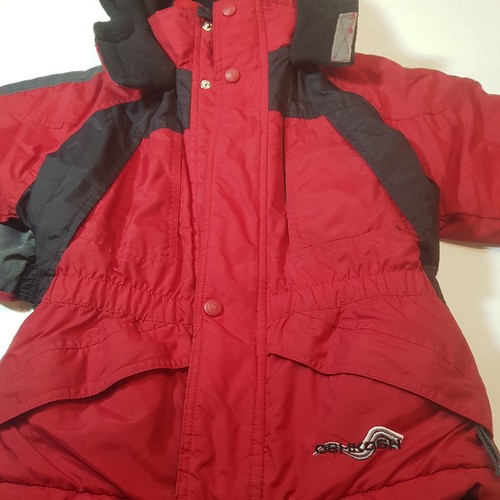 Oshkosh parker red snow boys girls unisex age 5-6 vintage winter warm jacket - Picture 19 of 20