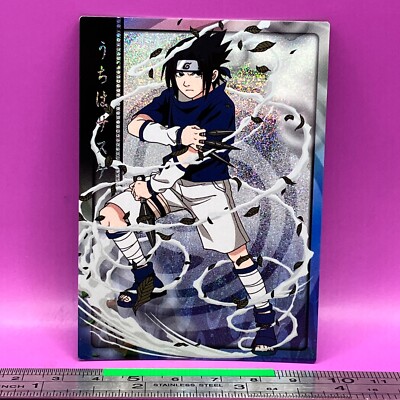 Sasuke Uchiha SP-02 Holo NARUTO Oversized Card 2003 ENSKY TCG