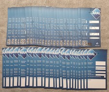 50 Aral Öl 5W30 0W30 Zettel Ölzettel Öl Wechsel Inspektion Motorenöl Anhänger