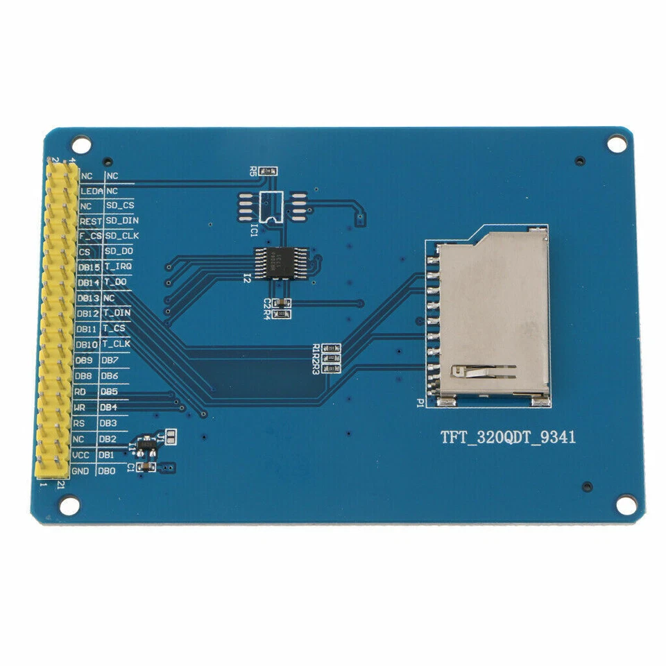 3,2 "Zoll TFT LCD Display Modul + Touch Panel & SD Card Käfig für Arduino - Bild 2 von 4