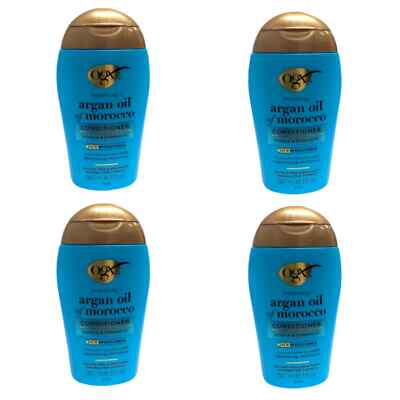 4 x OGX Renewing + Argan Oil of Morocco Repairing Conditioner, 3 fl. oz