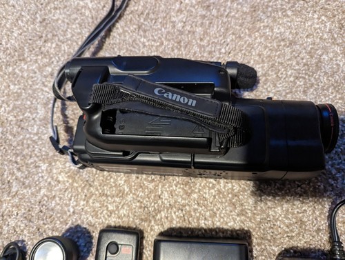 Canon Canovision 8 E65A 8mm Camcorder Microphone Batteries ++ - Picture 6 of 7