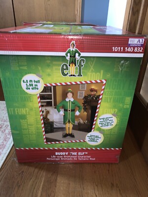 Christmas  Buddy The Elf Animated figure collectible Animatronic 6.5 Foot Tall