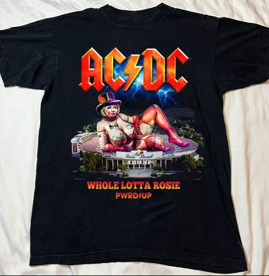 Whole Lotta Rosie LA PWR UP Tour T-Shirt Black Short Sleeve All Size S-234XL