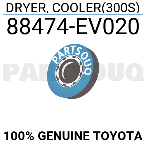88474EV020 Genuine Toyota DRYER, COOLER(300S) 88474-EV020 | eBay