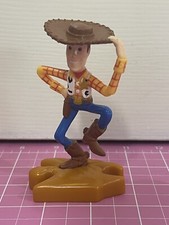 McDonalds Toy Story Woody 4" Hat Attached to Base Happy Meal Toy.