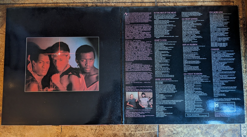IMAGINATION - Dans la chaleur de la nuit 12" vinyle LP album disque RBLP 1002 - Photo 6/15