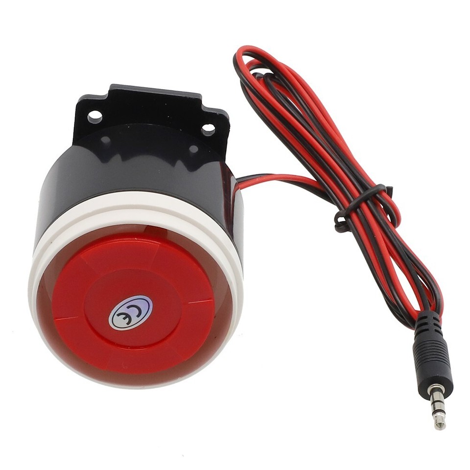 Long lasting 120dB Loud Siren Horn for Home Security Sound Alarm System