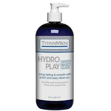 TitanMen Hydro Play Water Based Glide 32 fl. oz.
