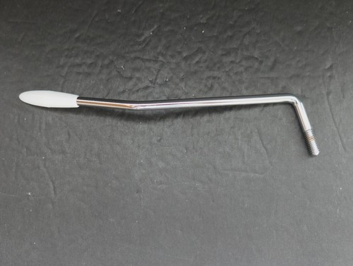 IBANEZ LINKSHÄNDER TREMOLOARM CHROM MIT WEISSEM ENDE # 2TA0001-B 6mm Gewinde