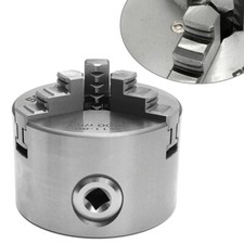 Image of 3 K11-80 80mm Lathe Chuck 3 Jaw Self-Centering Milling Machine CNC Lathe Chuck