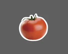 Tomato Sticker Ripe Crisp Waterproof Food Fruit Garden Gift NEW