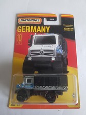 Matchbox Germany: Mercedes Benz Unimog U5023 Polizei auf Longcard OVP