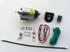 New 50lbs Chrome Trunk Solenoid Shaved Door Handle Popper Kit    