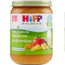 Hipp Pâte Prête Complète Tris De Légumes Bio Emballage De 190 Gr