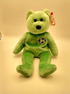 Ty Beanie Baby ''Kicks'' Near Mint Condition - errors (MISC106)